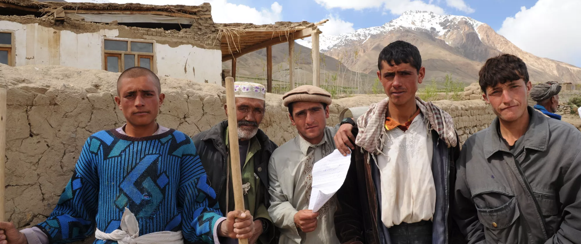 Afghanistan workers