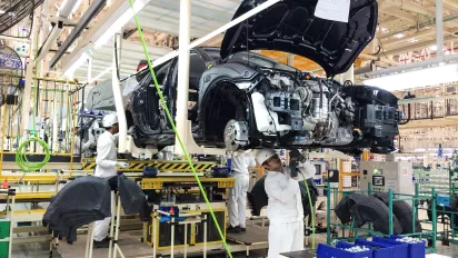 Thailand's automotive industry is strong in key areas like wages and social protection coverage.