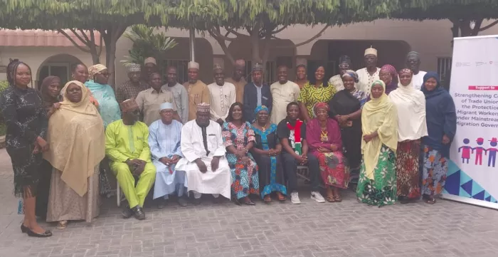 Members of Nigeria Labour Congress (NLC) at workshop in Kano