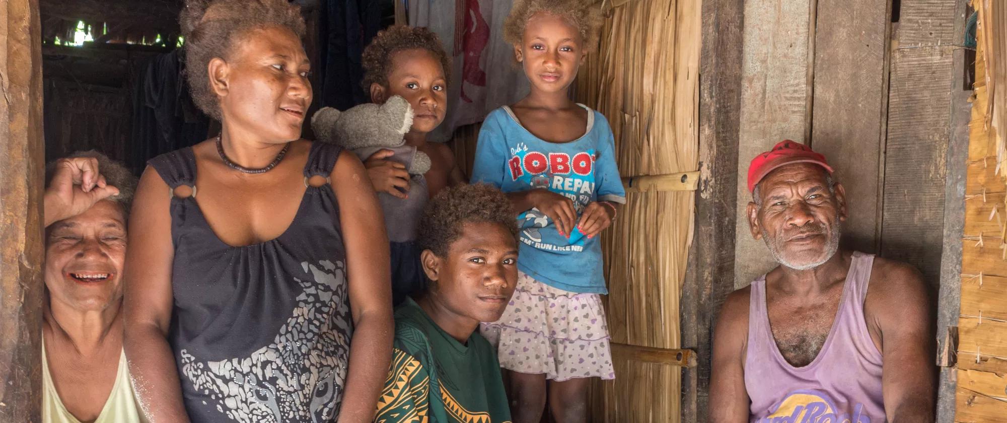 Solomon Island family