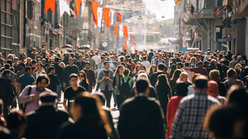 Crowded street