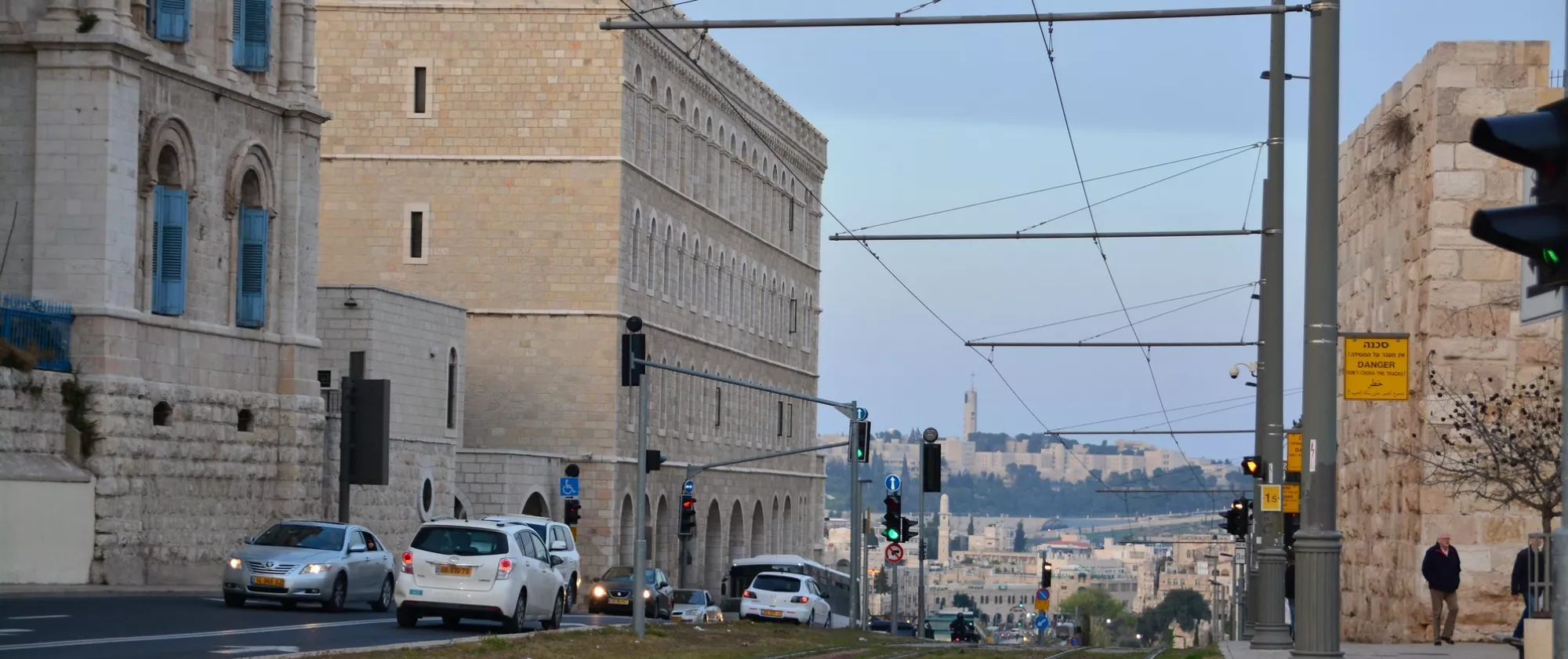 Landscape picture of a city in Israel