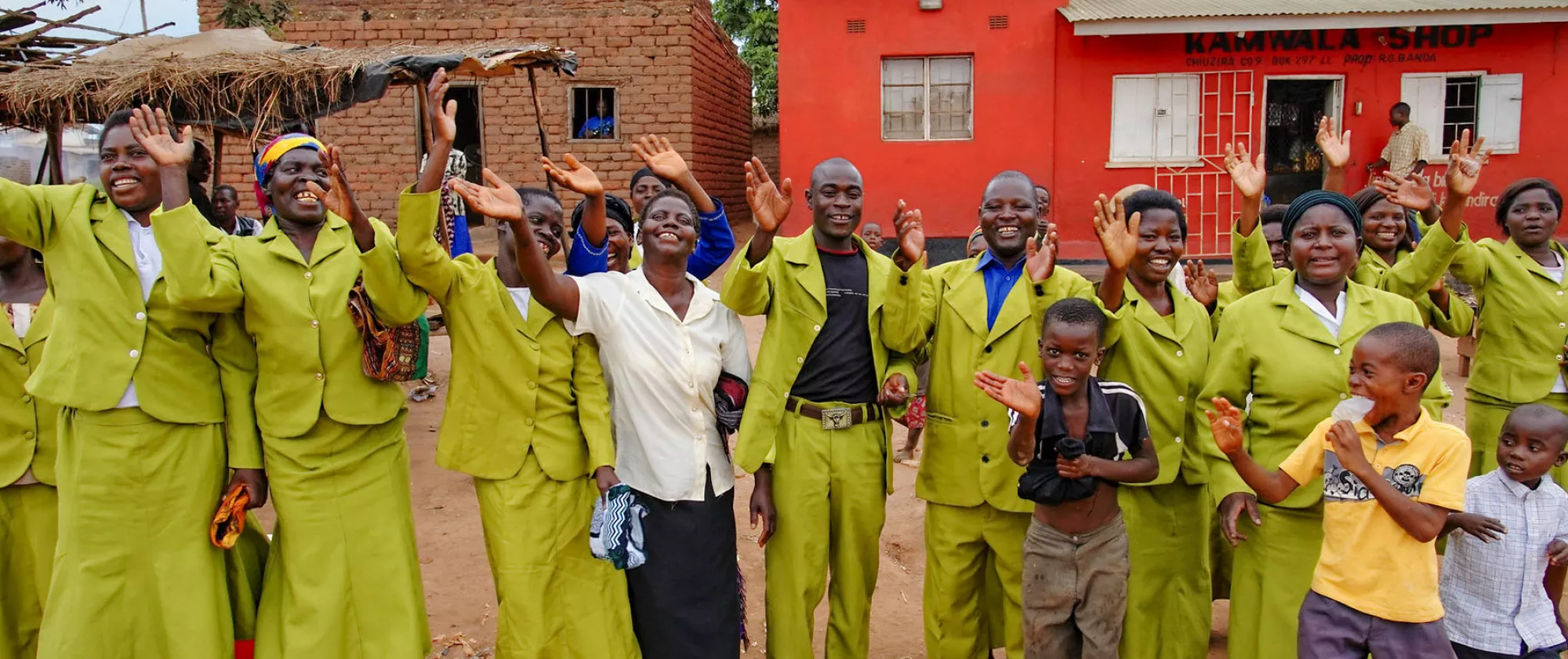 Group of people in Malawi