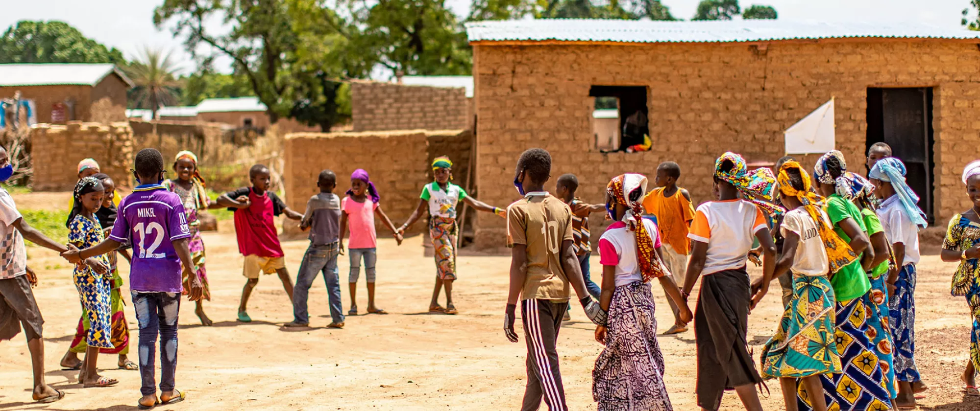 Group of young people in Mali