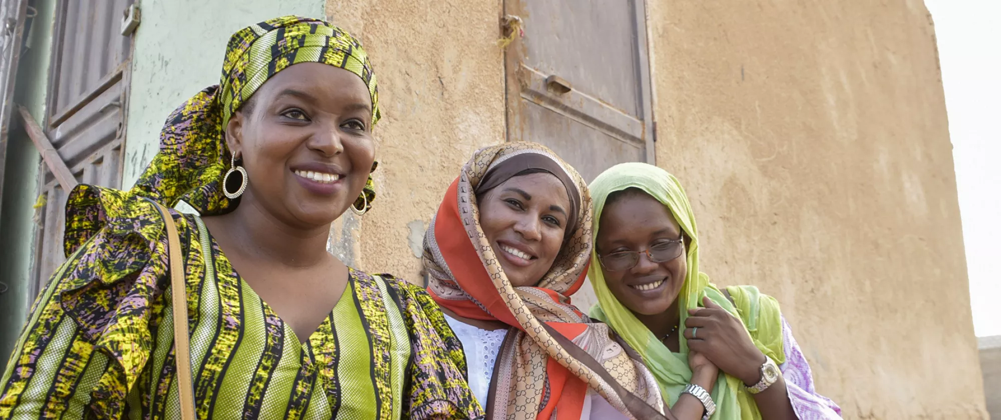 Group photo of women in Mauritania