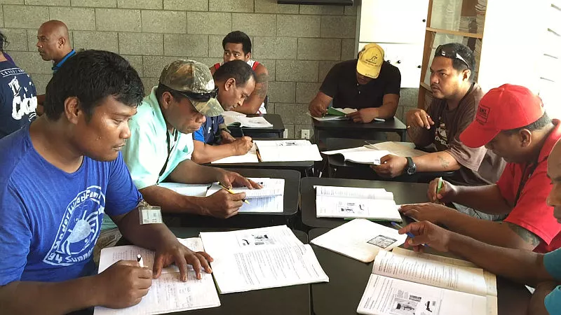 Maritime Training Center in Kiribati