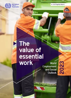 WESO The Value of Essential Work Cover image with essential workers