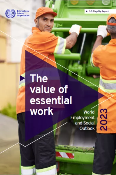 WESO The Value of Essential Work Cover image with essential workers